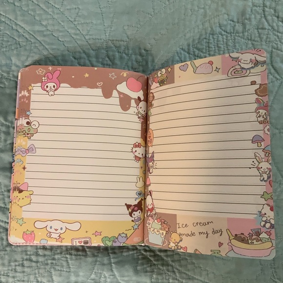 NWOT HELLO KITTY & FRIENDS NOTEBOOK JOURNAL - Picture 3 of 4